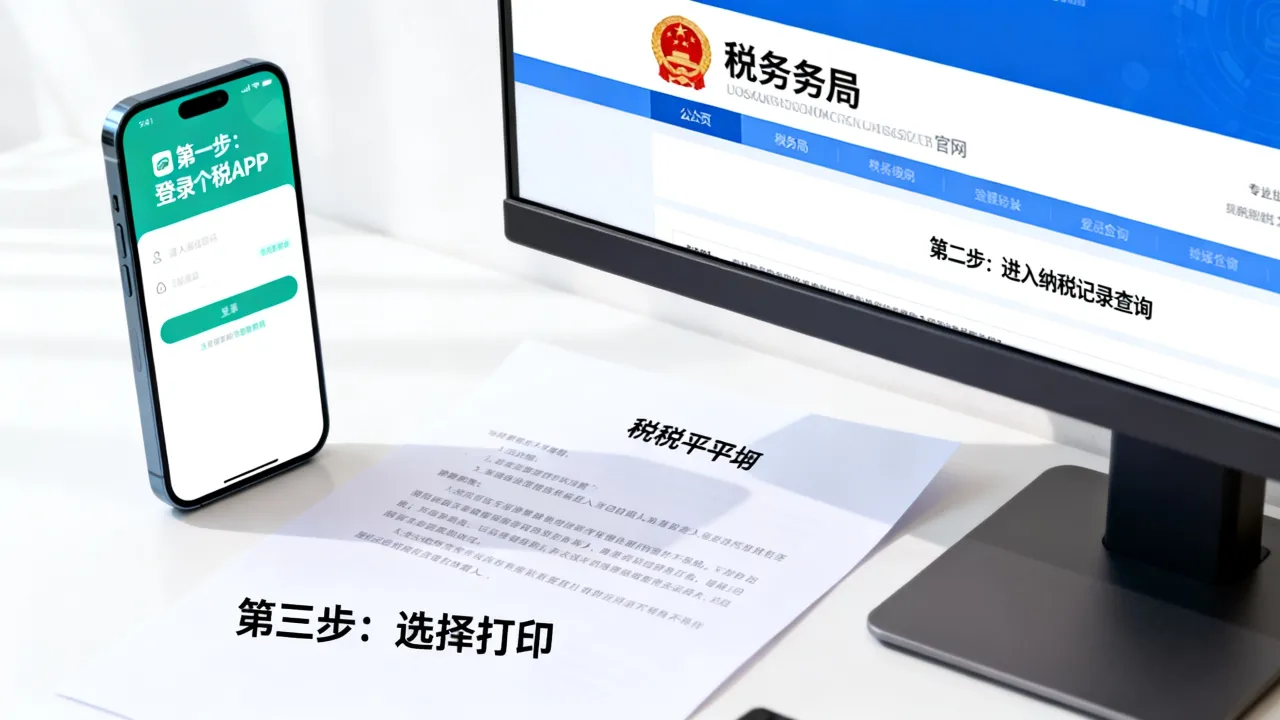 个人缴税记录如何查询？个税纳税清单打印教程详解-图2