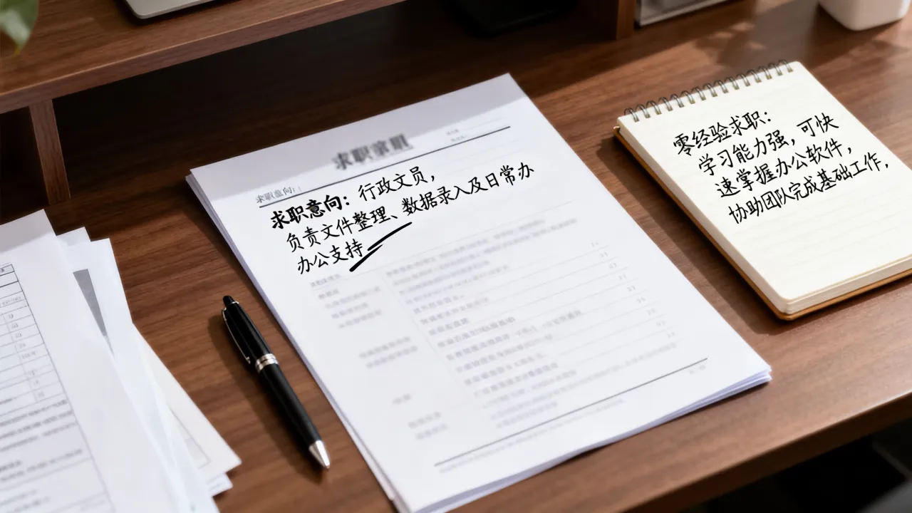 文员怎么写求职意向,零经验文员求职意向怎么写?-图3 文员怎么写求职意向,零经验文员求职意向怎么写?-图3