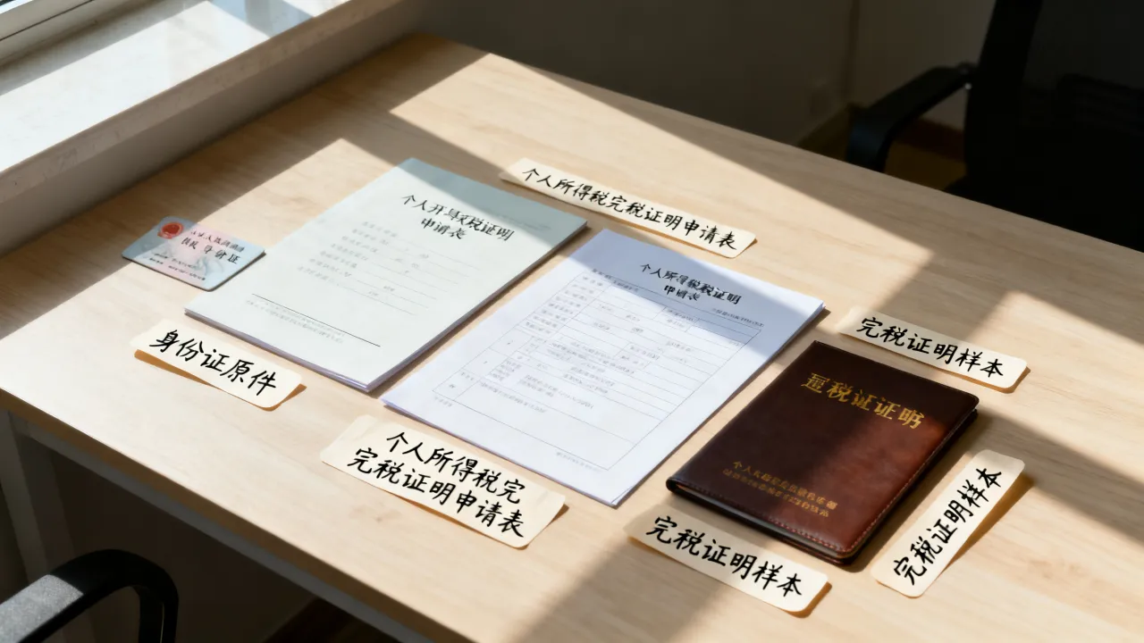 如何开完税证明,个人开具完税证明需要哪些材料?