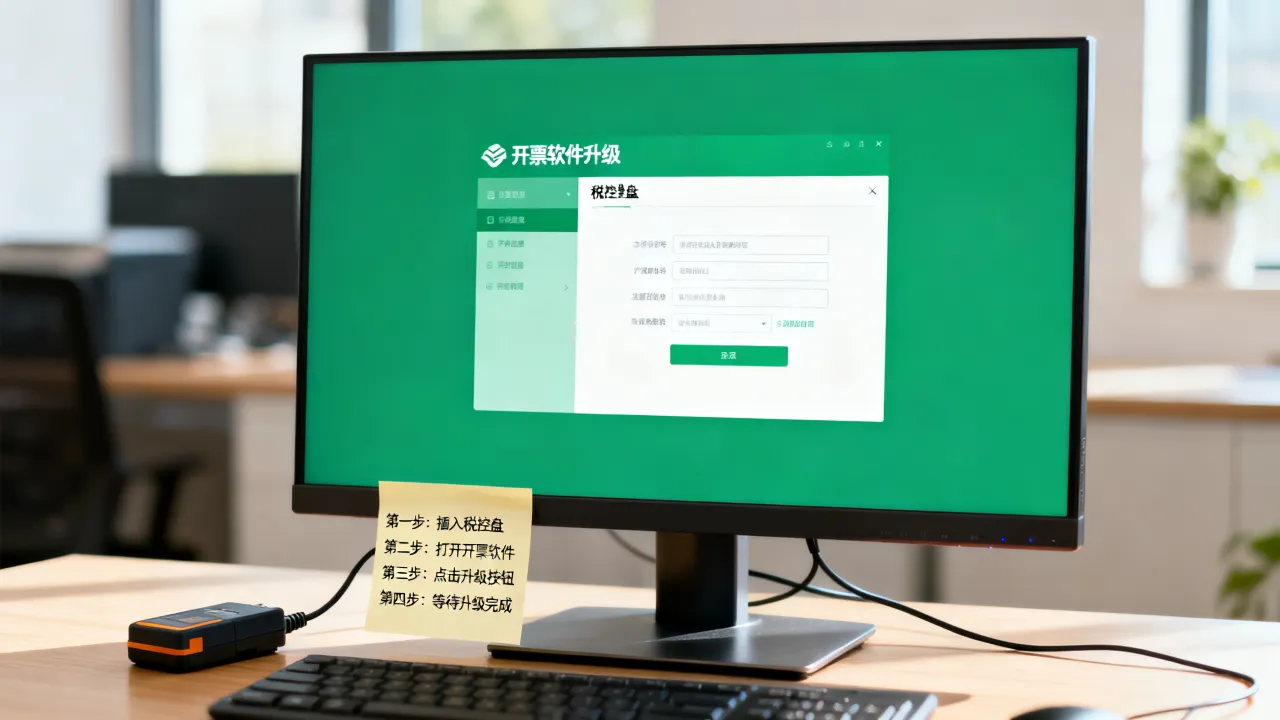 如何升级开票软件升级,税控盘升级步骤是什么-图3 如何升级开票软件升级,税控盘升级步骤是什么-图3