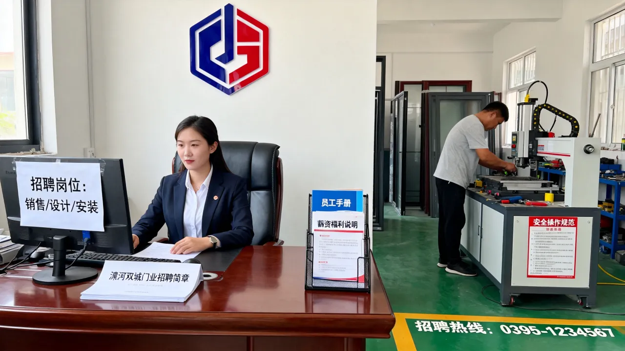 漯河双城门业招聘是真的吗,漯河双城门业招聘待遇怎么样?
