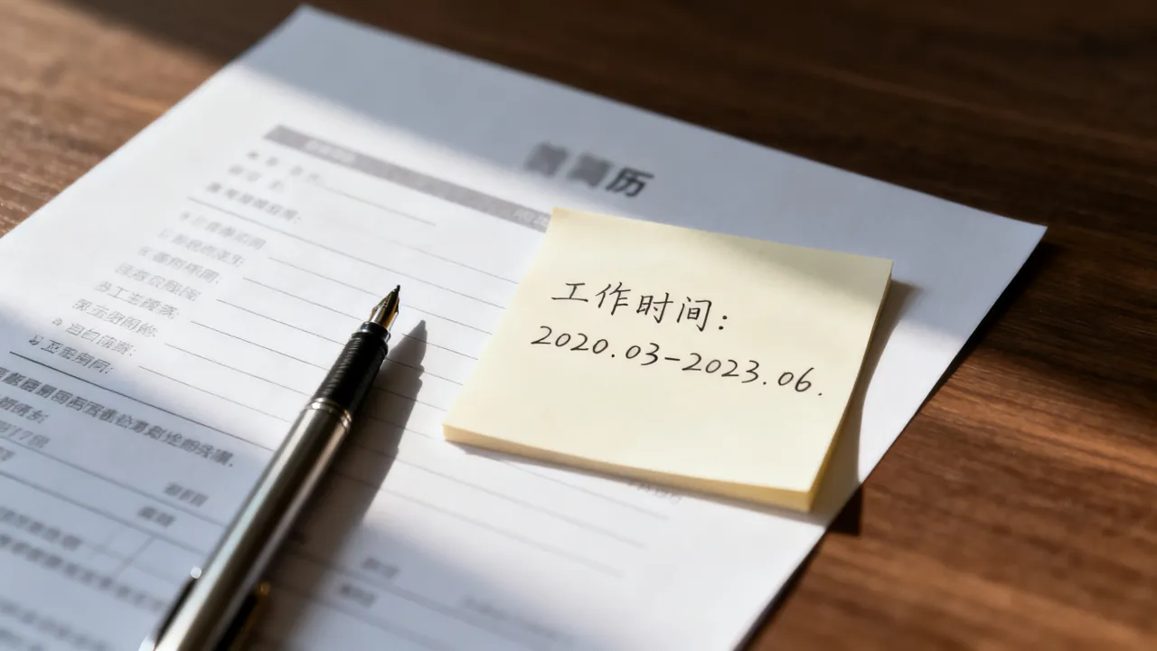 简历工作时间怎么写，简历工作时间如何正确填写-图2
