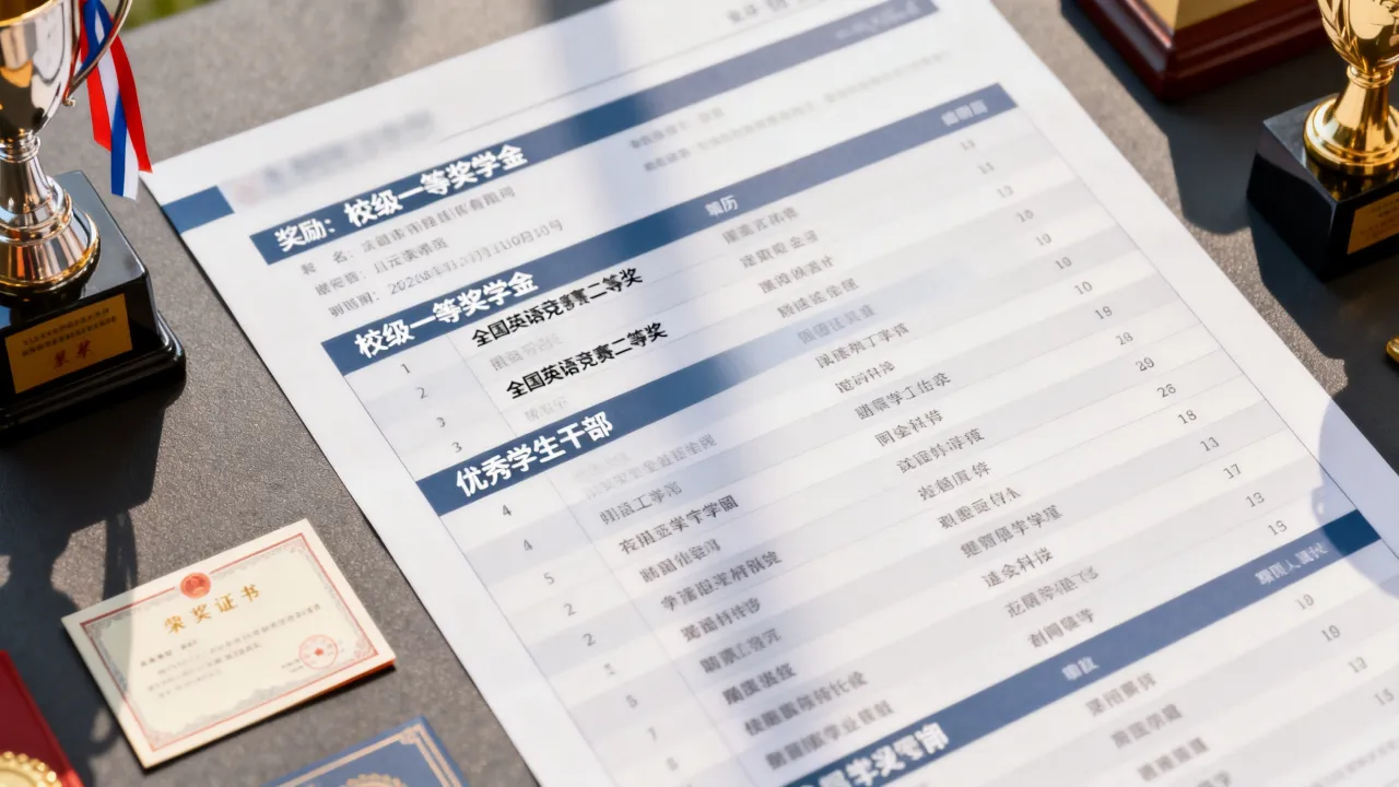 奖励在简历上怎么写,简历中奖励栏目怎么写才加分?