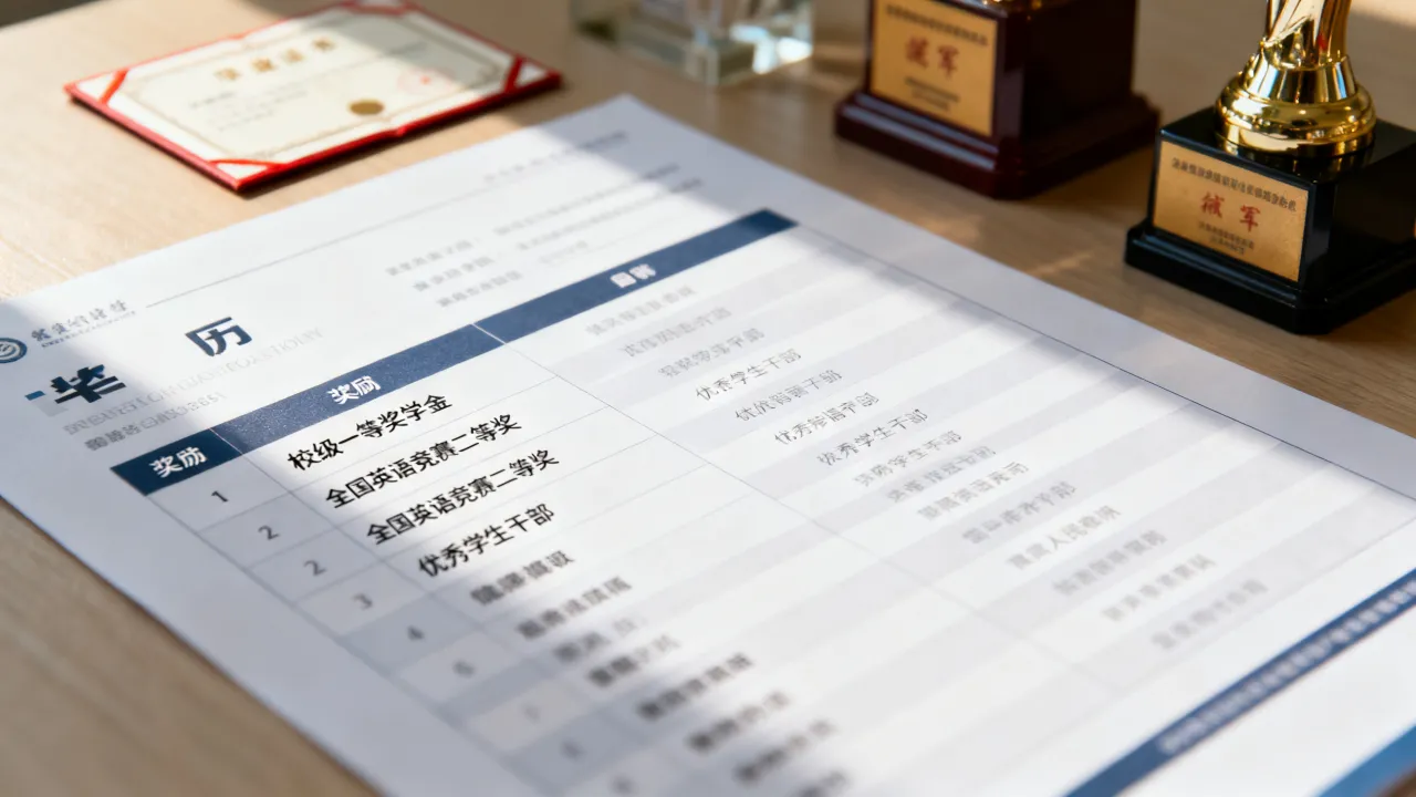 奖励在简历上怎么写,简历中奖励栏目怎么写才加分?-图3 奖励在简历上怎么写,简历中奖励栏目怎么写才加分?-图3