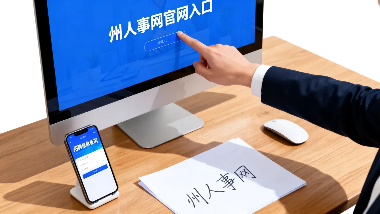 州人事网是什么网站?州人事网官网入口在哪里,如何查询招聘信息?