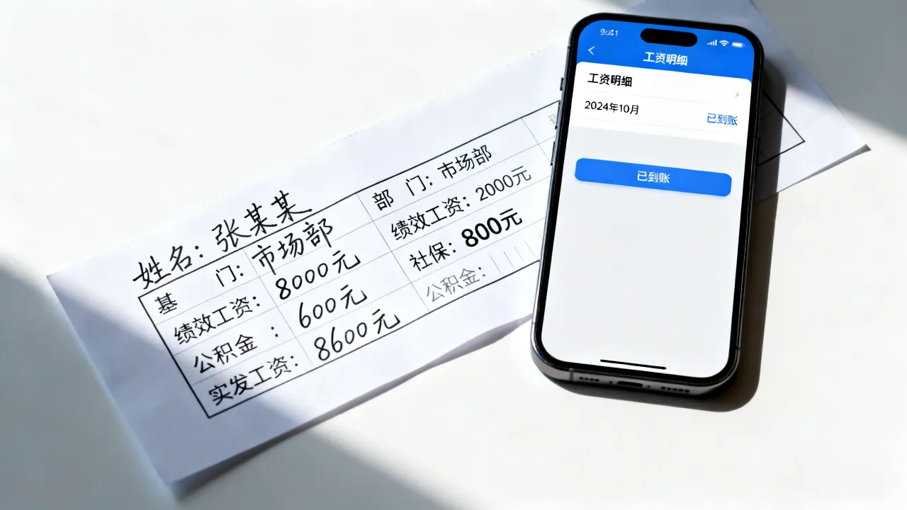 人事工资条包含哪些内容,员工自己的工资条怎么查
