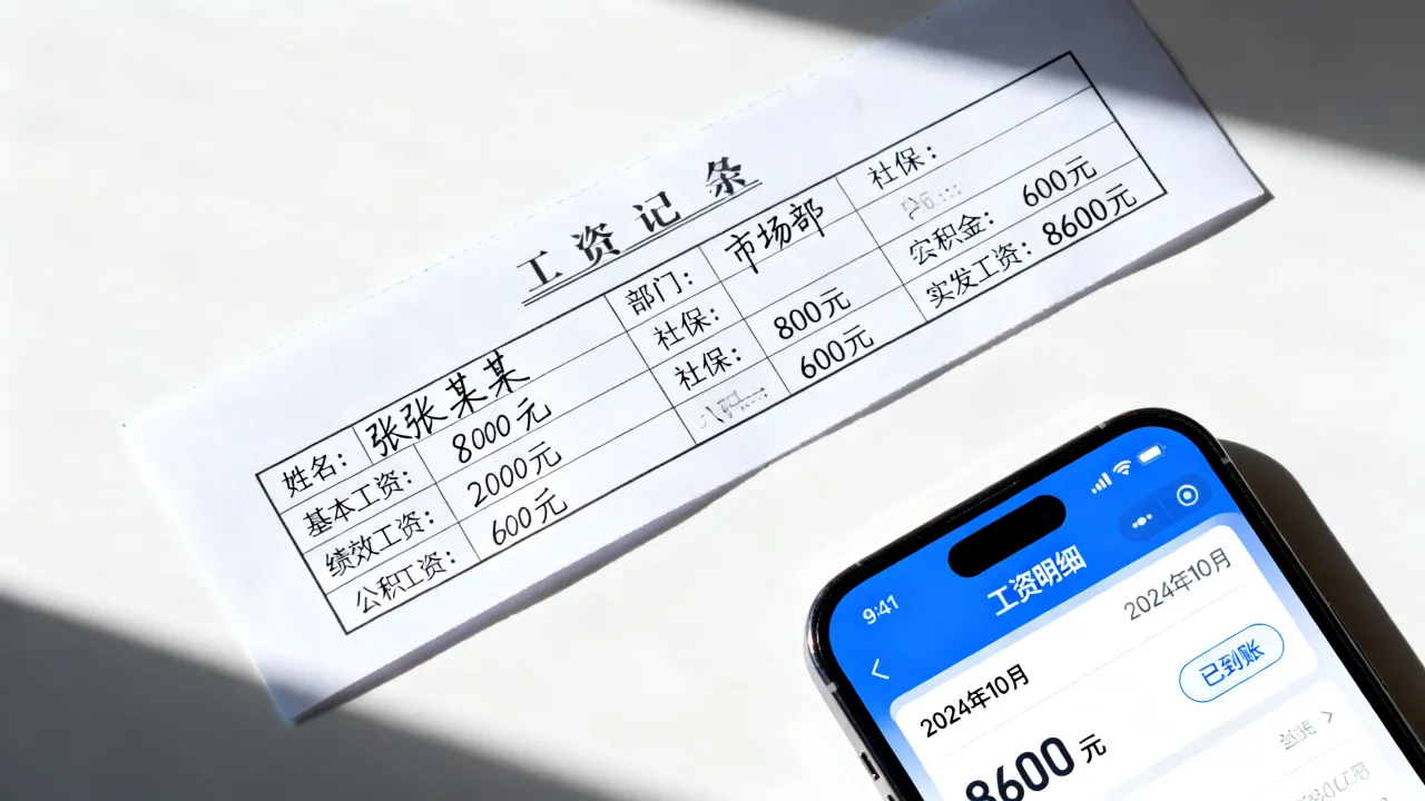 人事工资条包含哪些内容,员工自己的工资条怎么查-图3 人事工资条包含哪些内容,员工自己的工资条怎么查-图3