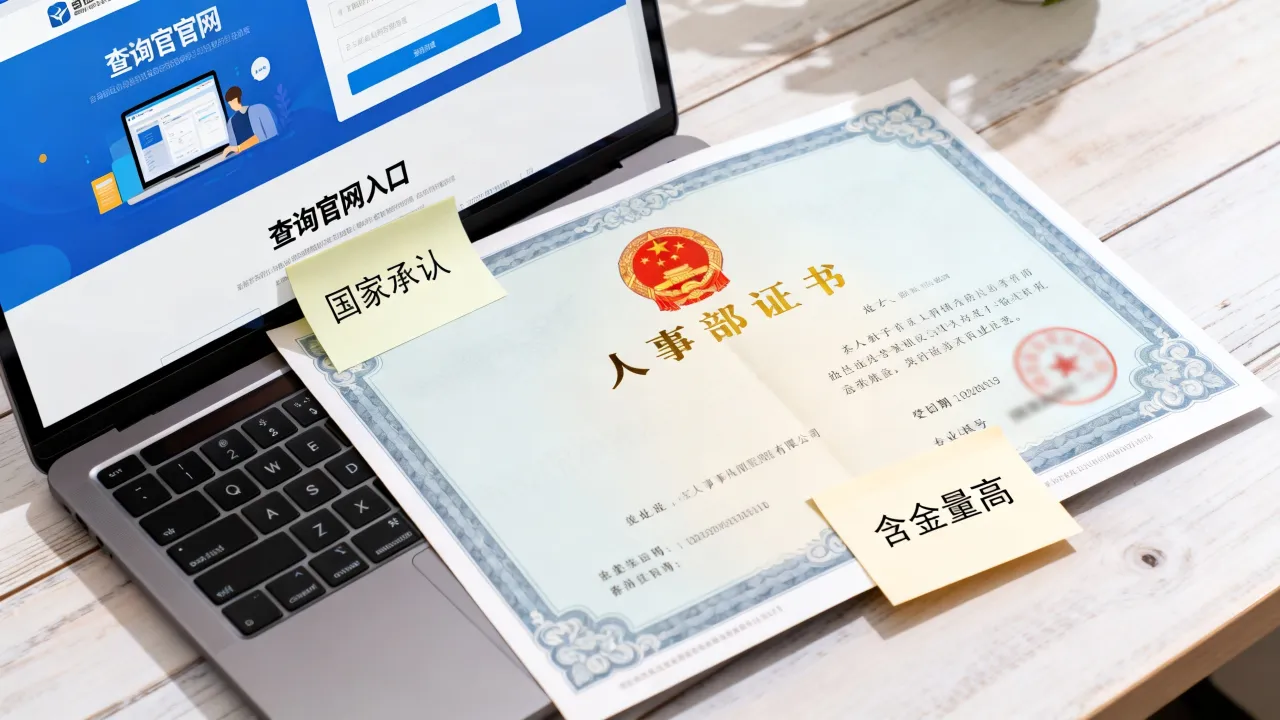 人事部证书国家承认吗,人事部证书查询官网入口含金量高吗
