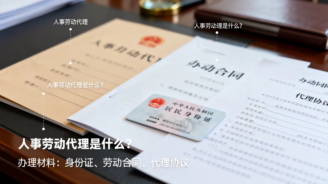 人事劳动代理是什么?怎么办理需要哪些材料?