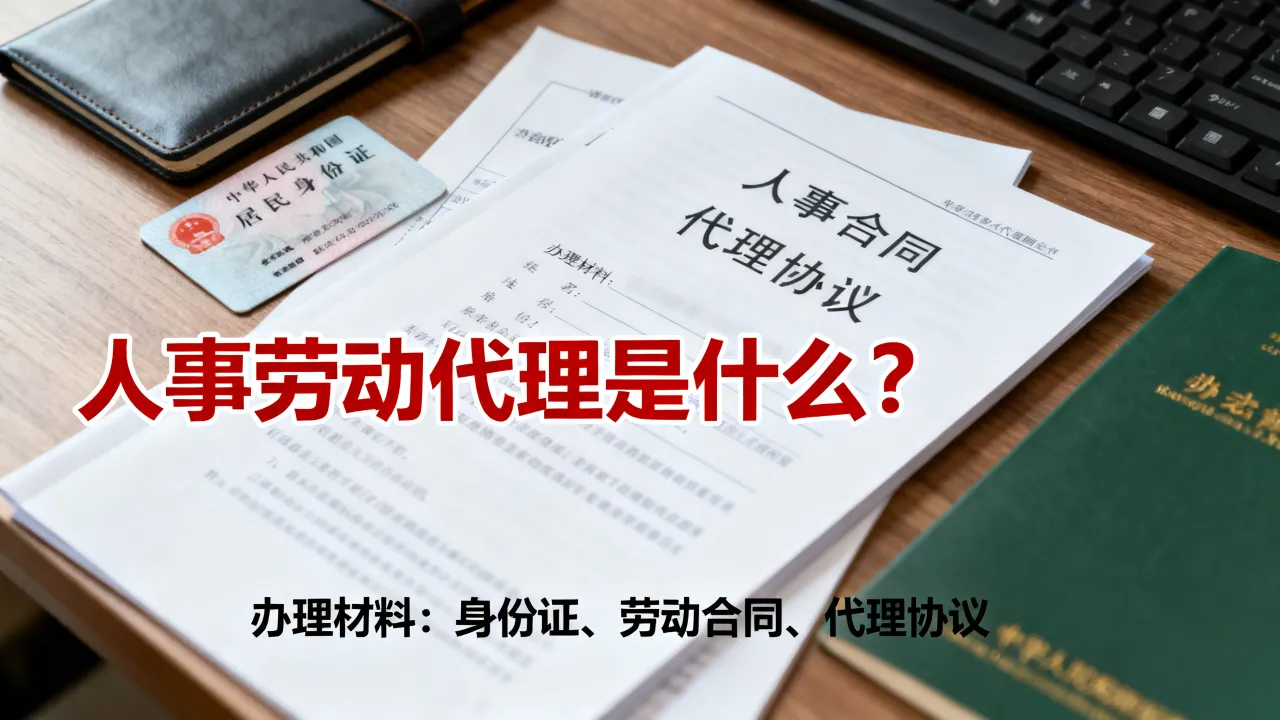 人事劳动代理是什么?怎么办理需要哪些材料?-图2 人事劳动代理是什么?怎么办理需要哪些材料?-图2