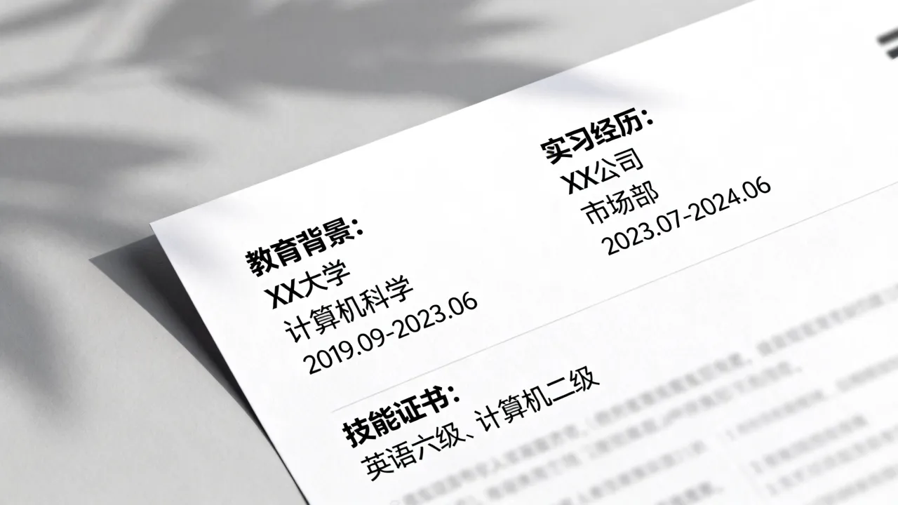毕业一年简历怎么写,应届生简历空白期怎么填?-图3 毕业一年简历怎么写,应届生简历空白期怎么填?-图3