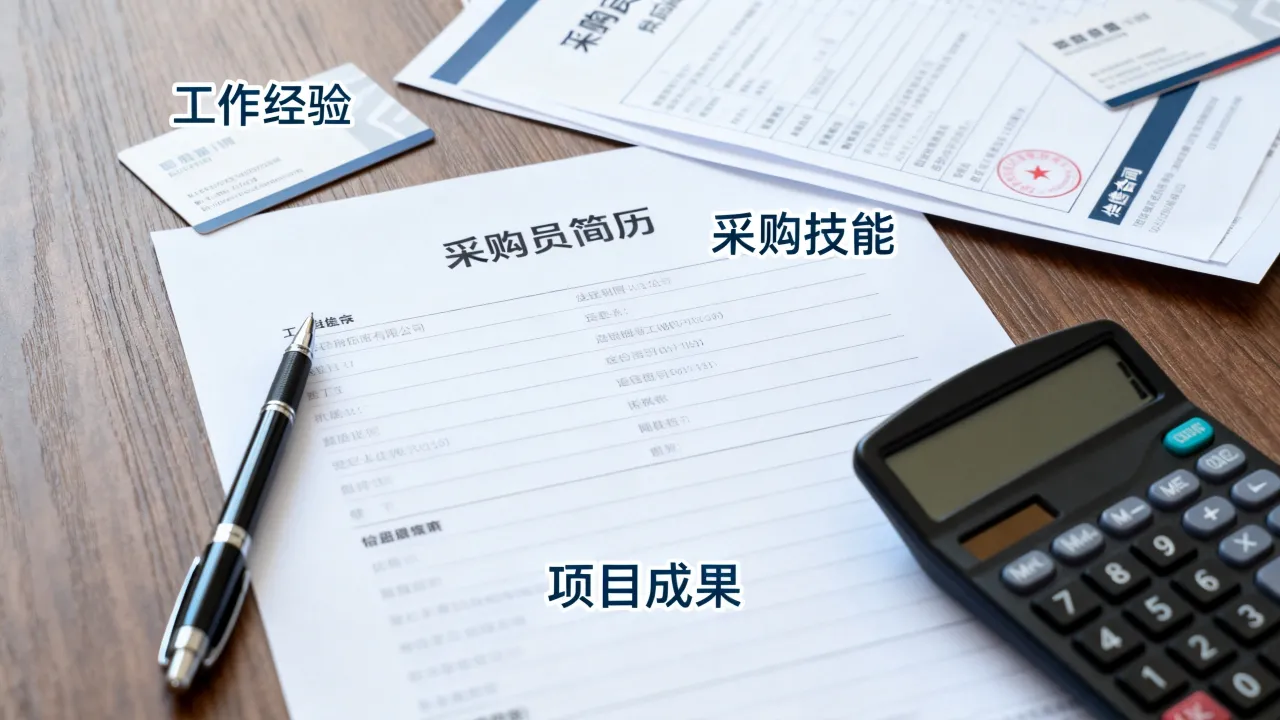 采购员的简历怎么写才能吸引人事经理，有哪些关键点？