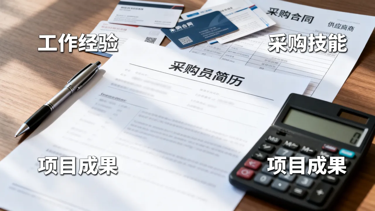 采购员的简历怎么写才能吸引人事经理,有哪些关键点?-图3 采购员的简历怎么写才能吸引人事经理,有哪些关键点?-图3
