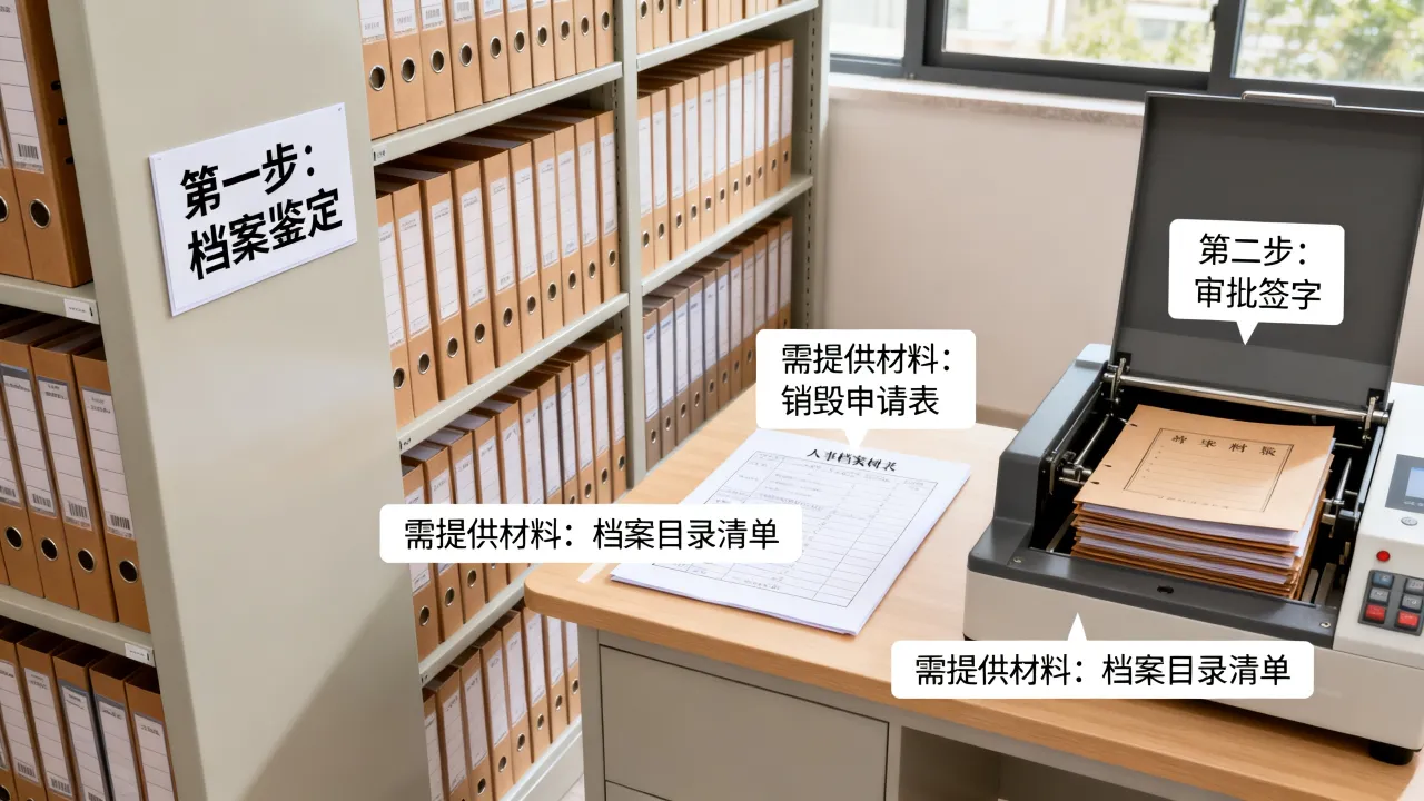 人事档案销毁的流程是什么,需要哪些手续和材料?