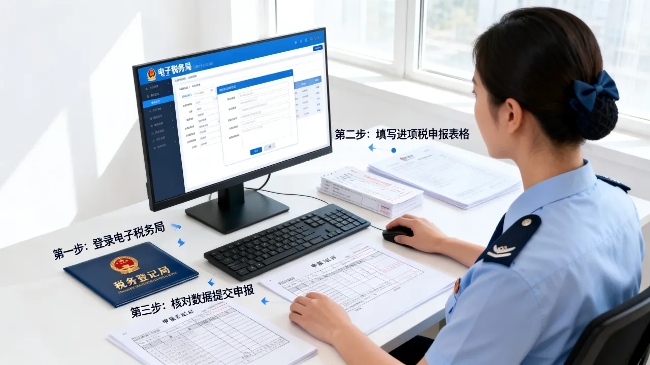 如何申报进项税?小规模纳税人进项税申报流程详解,-图2 如何申报进项税?小规模纳税人进项税申报流程详解,-图2