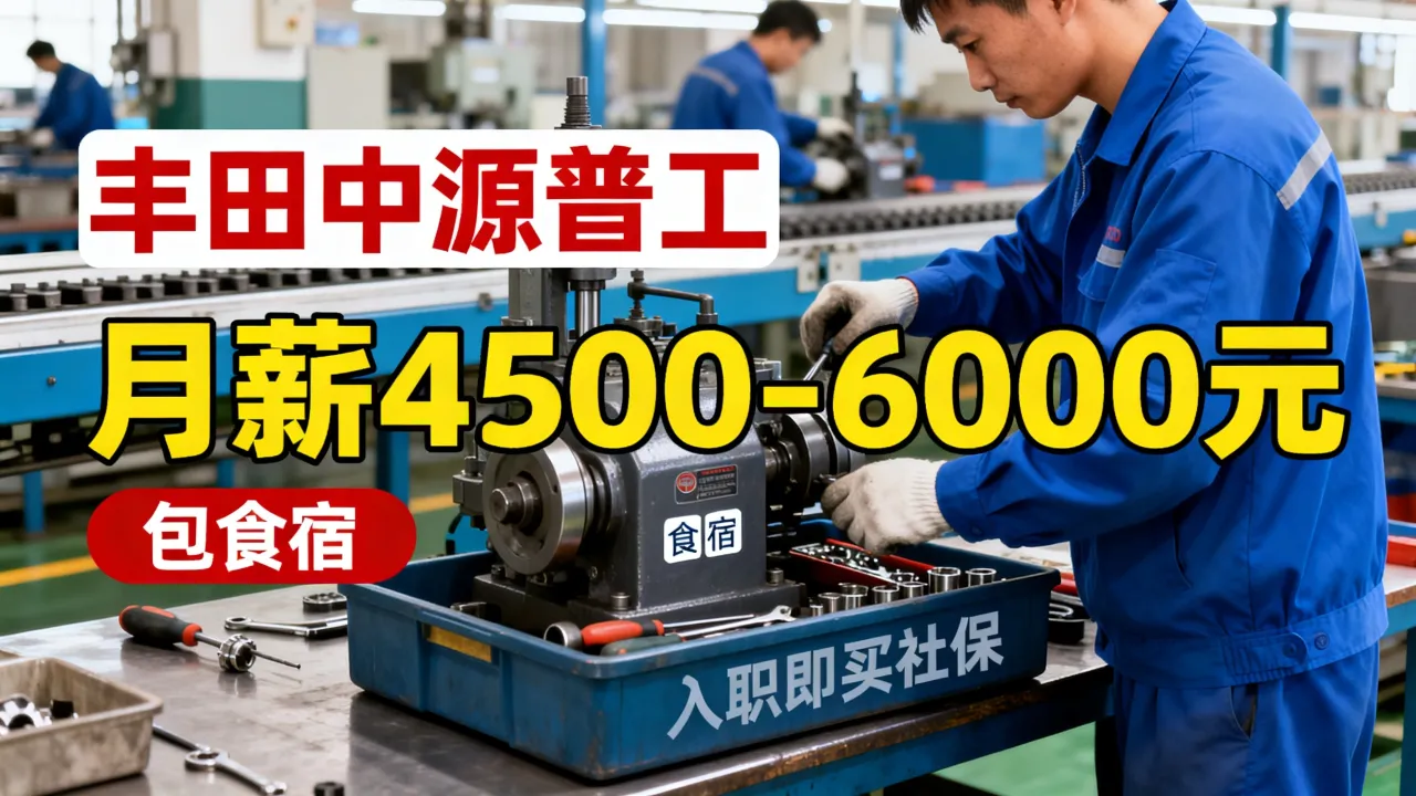 丰田新中源招聘普工待遇怎么样,工资多少?-图2 丰田新中源招聘普工待遇怎么样,工资多少?-图2