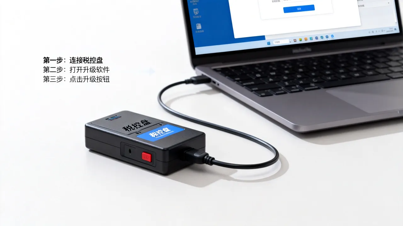 税盘如何升级,税控盘网上升级步骤详解-图3 税盘如何升级,税控盘网上升级步骤详解-图3