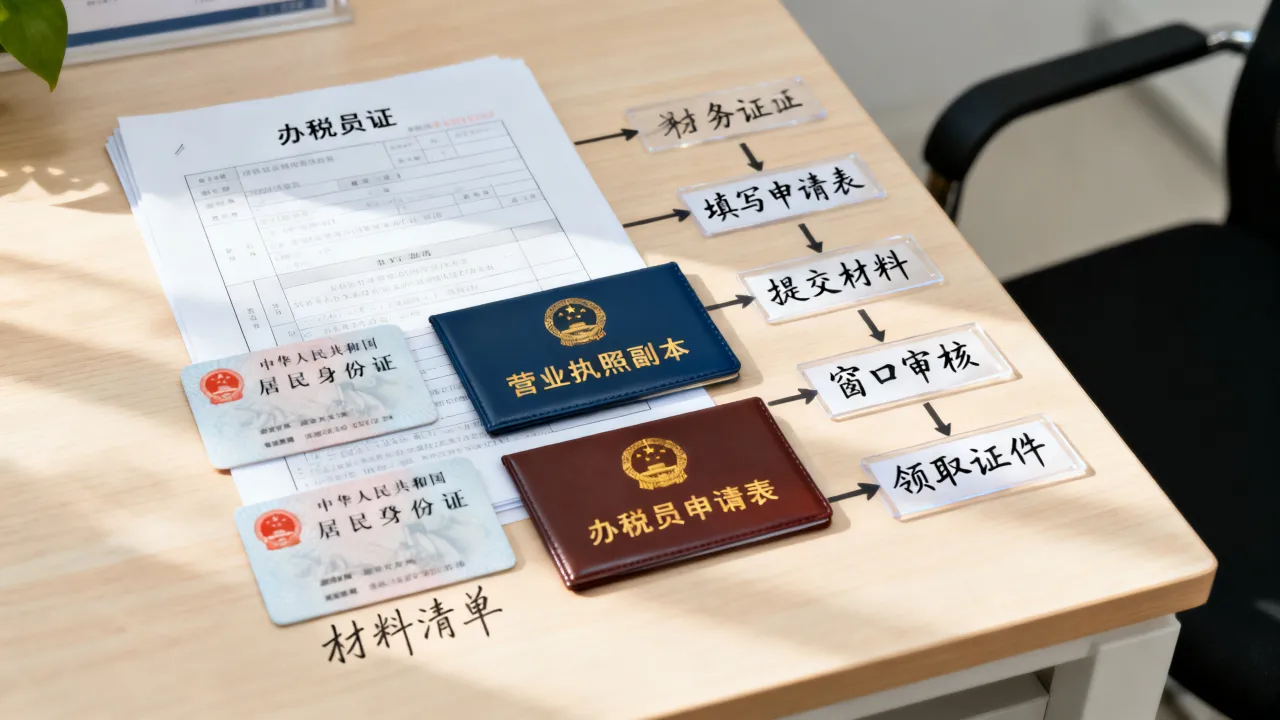 办税员证如何办理？，需要哪些材料、流程及注意事项