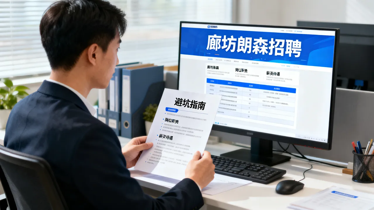 廊坊朗森招聘靠谱吗，求职者必看避坑指南-图2