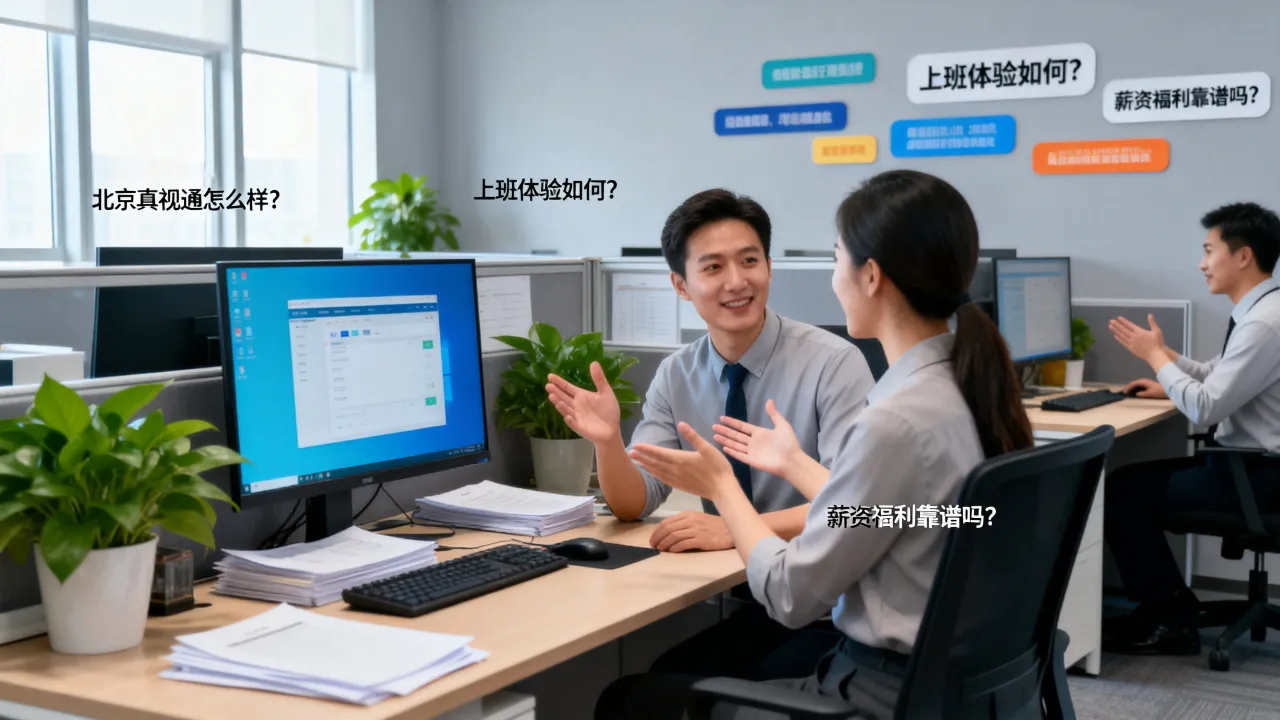 北京真视通怎么样？上班体验如何，薪资福利靠谱吗？