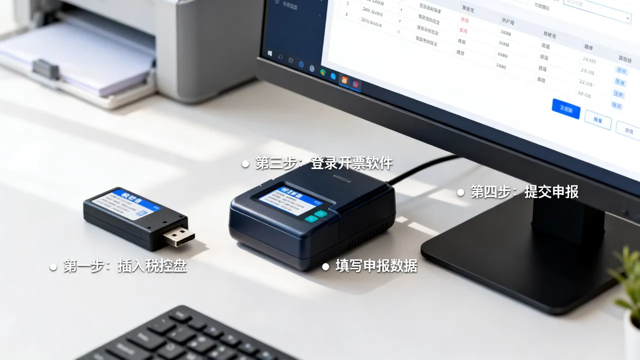 税控如何报税?税控盘报税流程详细步骤,新手必看-图3 税控如何报税?税控盘报税流程详细步骤,新手必看-图3