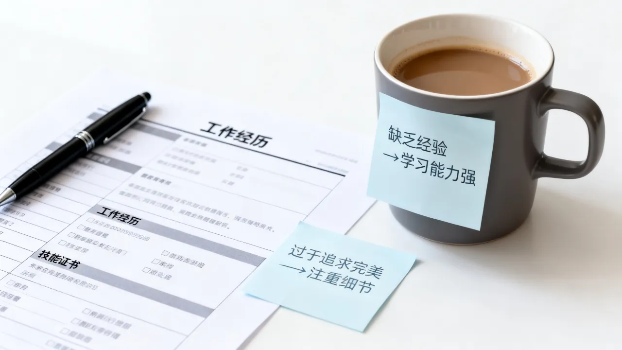 简历的不足之处怎么写,哪些缺点可以包装成优点?-图3 简历的不足之处怎么写,哪些缺点可以包装成优点?-图3