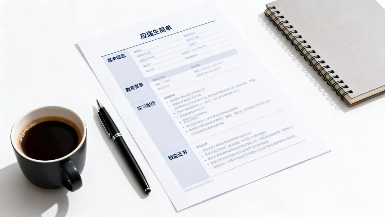 毕业生简历怎么做,应届生简历模板怎么选才能吸引HR?-图3 毕业生简历怎么做,应届生简历模板怎么选才能吸引HR?-图3