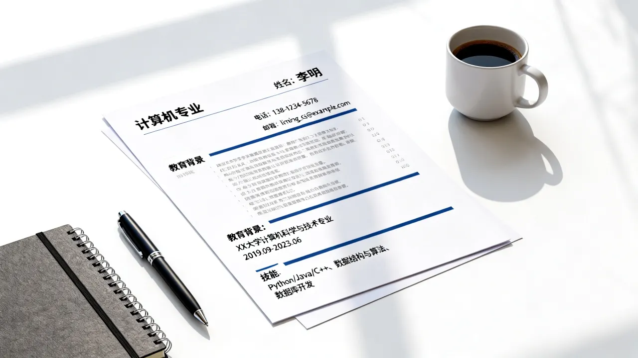 计算机简历怎么写?计算机专业简历模板范文有哪些?