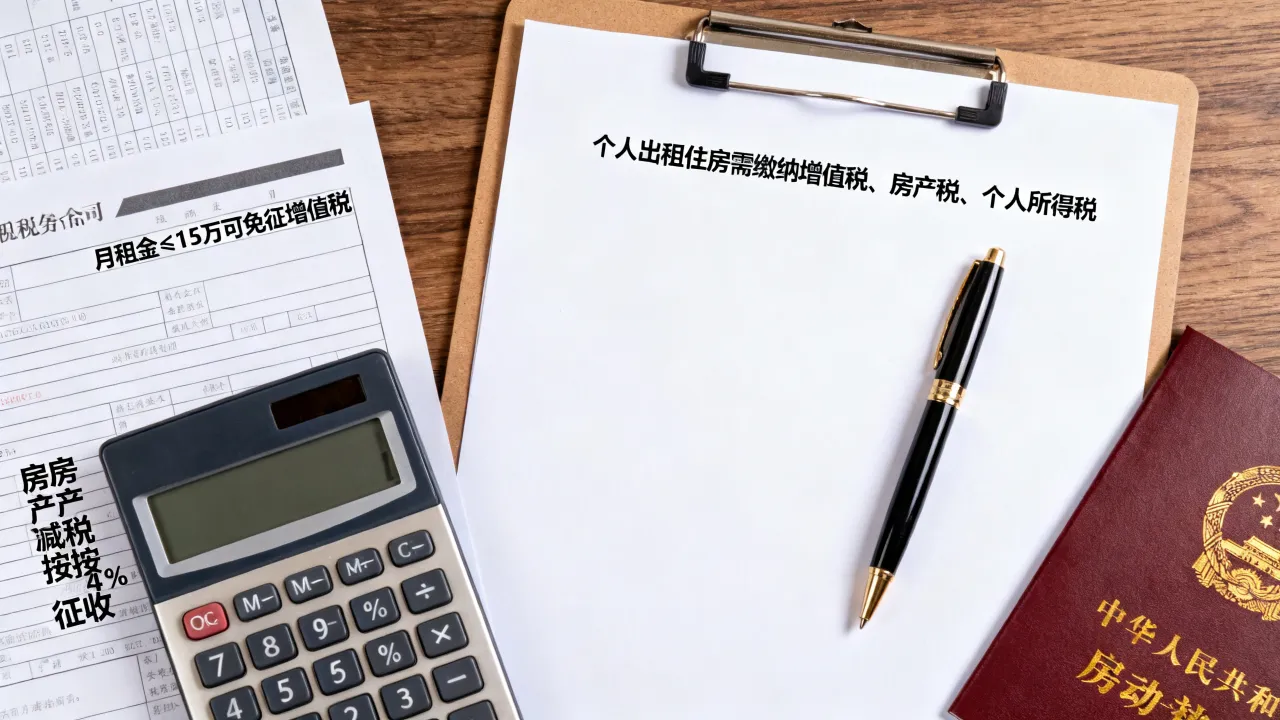 房租收入如何缴税,个人出租住房要交哪些税?-图2 房租收入如何缴税,个人出租住房要交哪些税?-图2