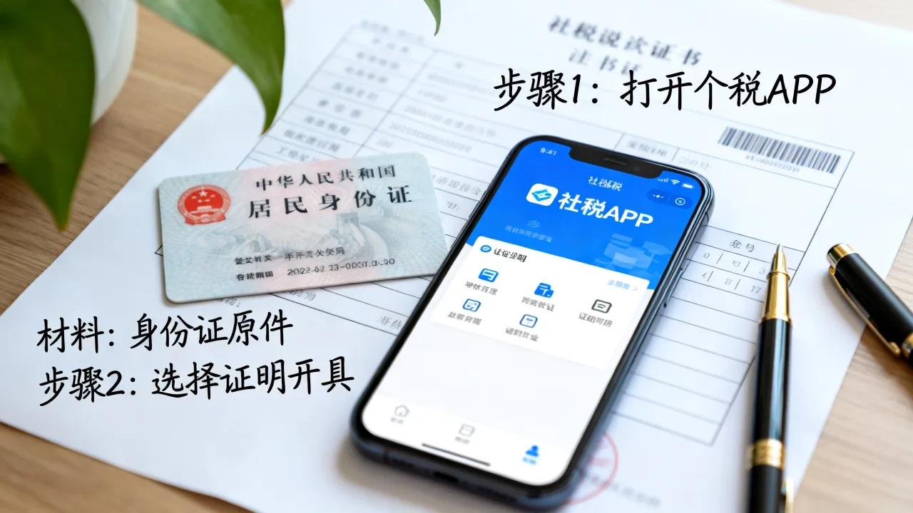 如何开个税证明,在哪里开具需要什么材料?-图2 如何开个税证明,在哪里开具需要什么材料?-图2
