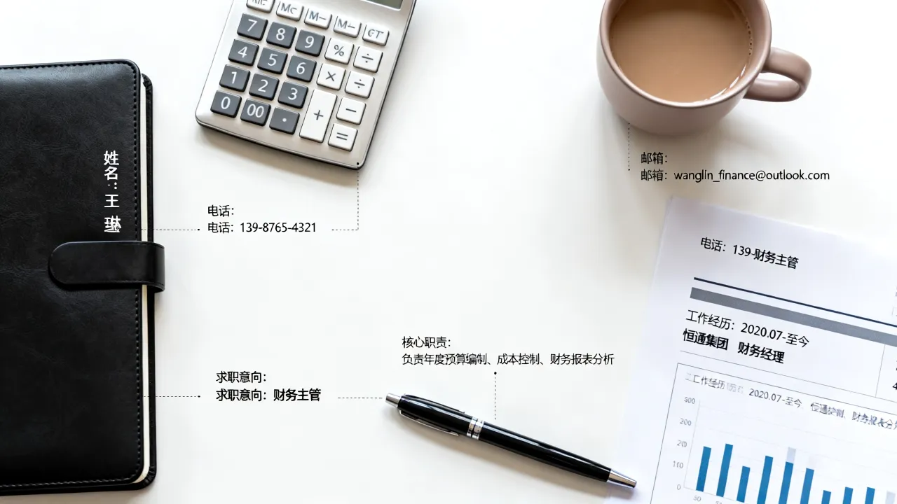 财务的个人简历怎么写,财务简历工作经历怎么写?-图2 财务的个人简历怎么写,财务简历工作经历怎么写?-图2