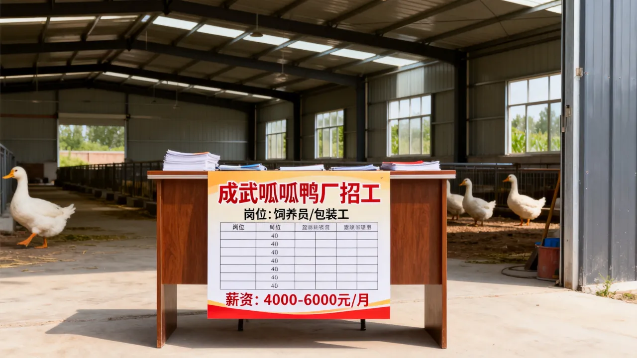 成武呱呱鸭招聘靠谱吗,成武呱呱鸭厂招工信息-图3 成武呱呱鸭招聘靠谱吗,成武呱呱鸭厂招工信息-图3