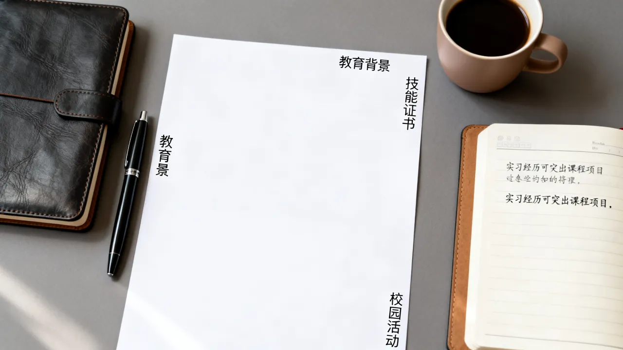 大学生自我简历怎么写,没有实习经历应该怎么写
