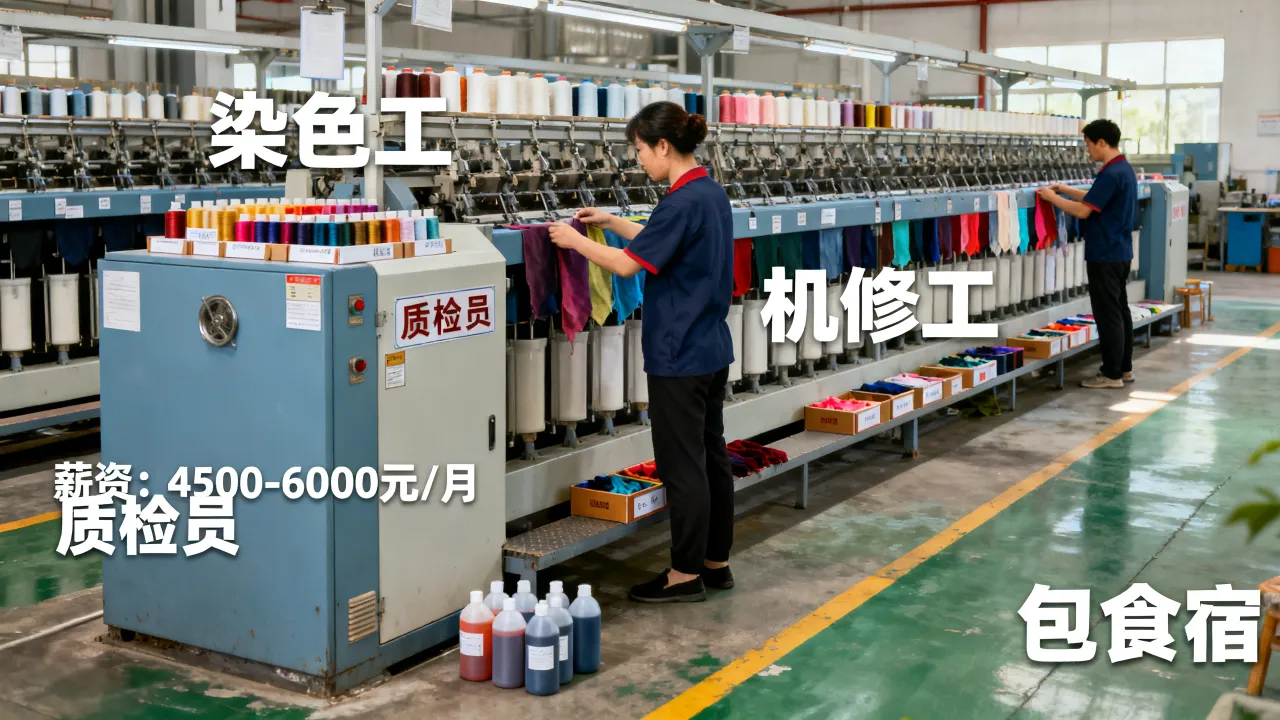 上虞染厂招聘有哪些岗位，上虞染厂招聘待遇怎么样