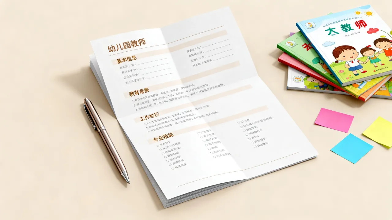 幼儿园教师怎么写简历,幼儿园教师简历模板范文哪里找?-图3 幼儿园教师怎么写简历,幼儿园教师简历模板范文哪里找?-图3