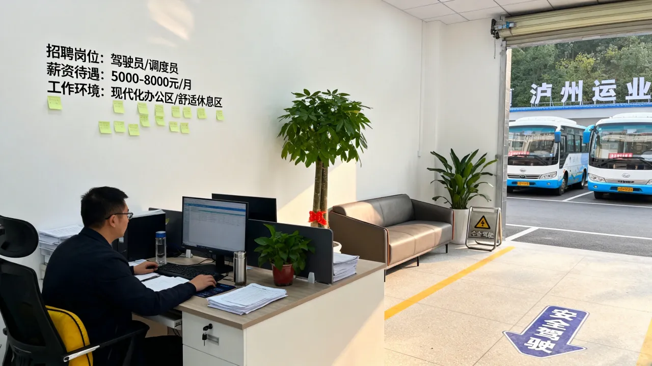 泸州运业公司招聘待遇怎么样,工作环境好不好?-图2 泸州运业公司招聘待遇怎么样,工作环境好不好?-图2