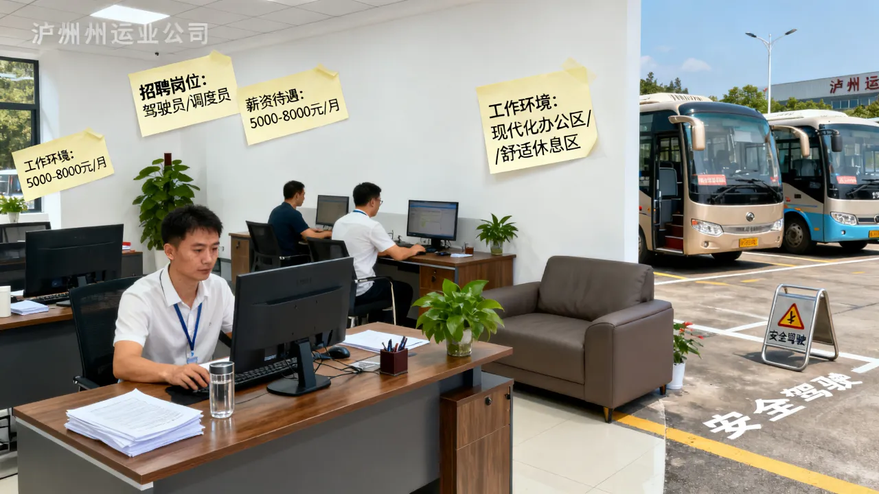 泸州运业公司招聘待遇怎么样,工作环境好不好?-图3 泸州运业公司招聘待遇怎么样,工作环境好不好?-图3