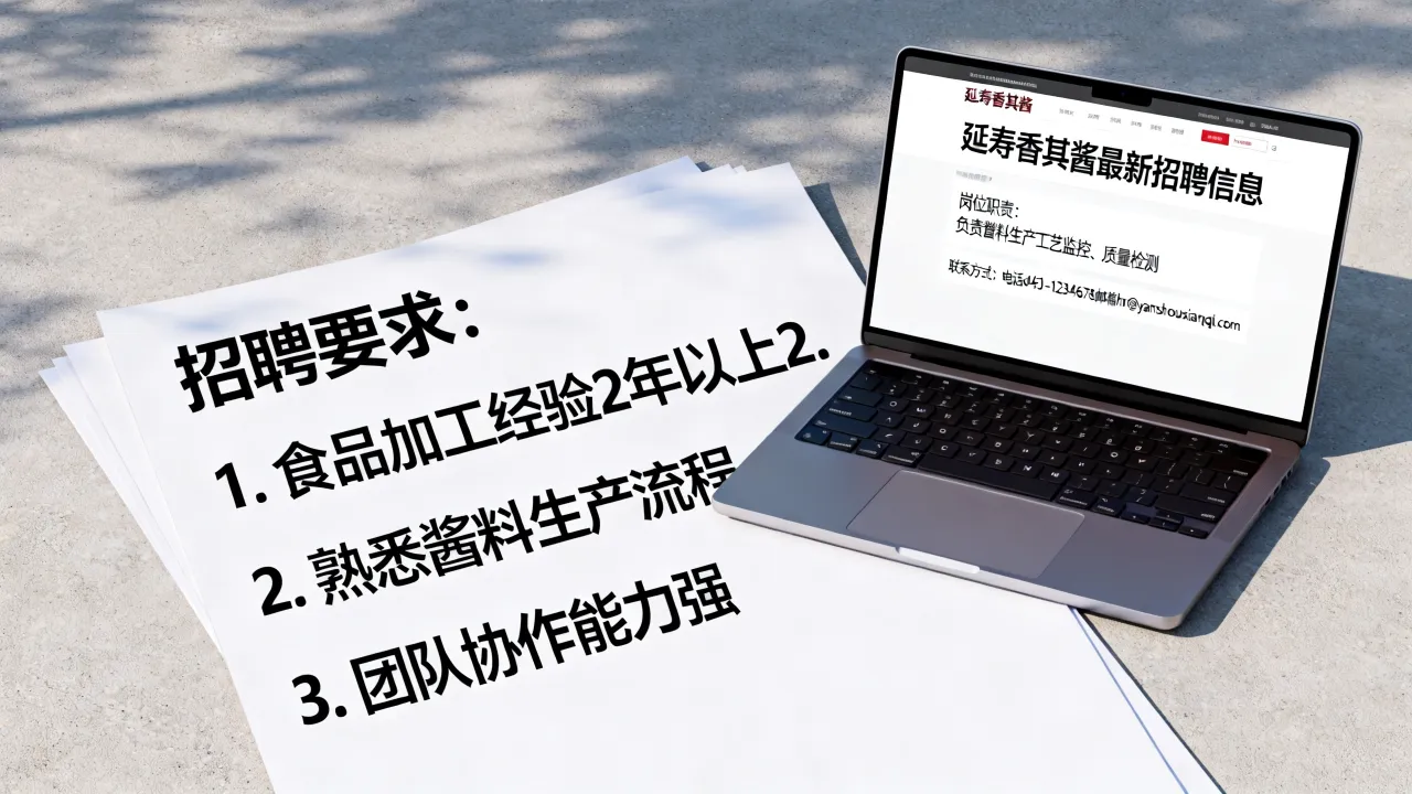 延寿香其酱招聘要求是什么,延寿香其酱最新招聘信息在哪看?-图3 延寿香其酱招聘要求是什么,延寿香其酱最新招聘信息在哪看?-图3