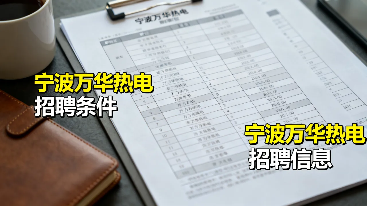 宁波万华热电招聘条件是什么？宁波万华热电招聘信息有哪些？-图2