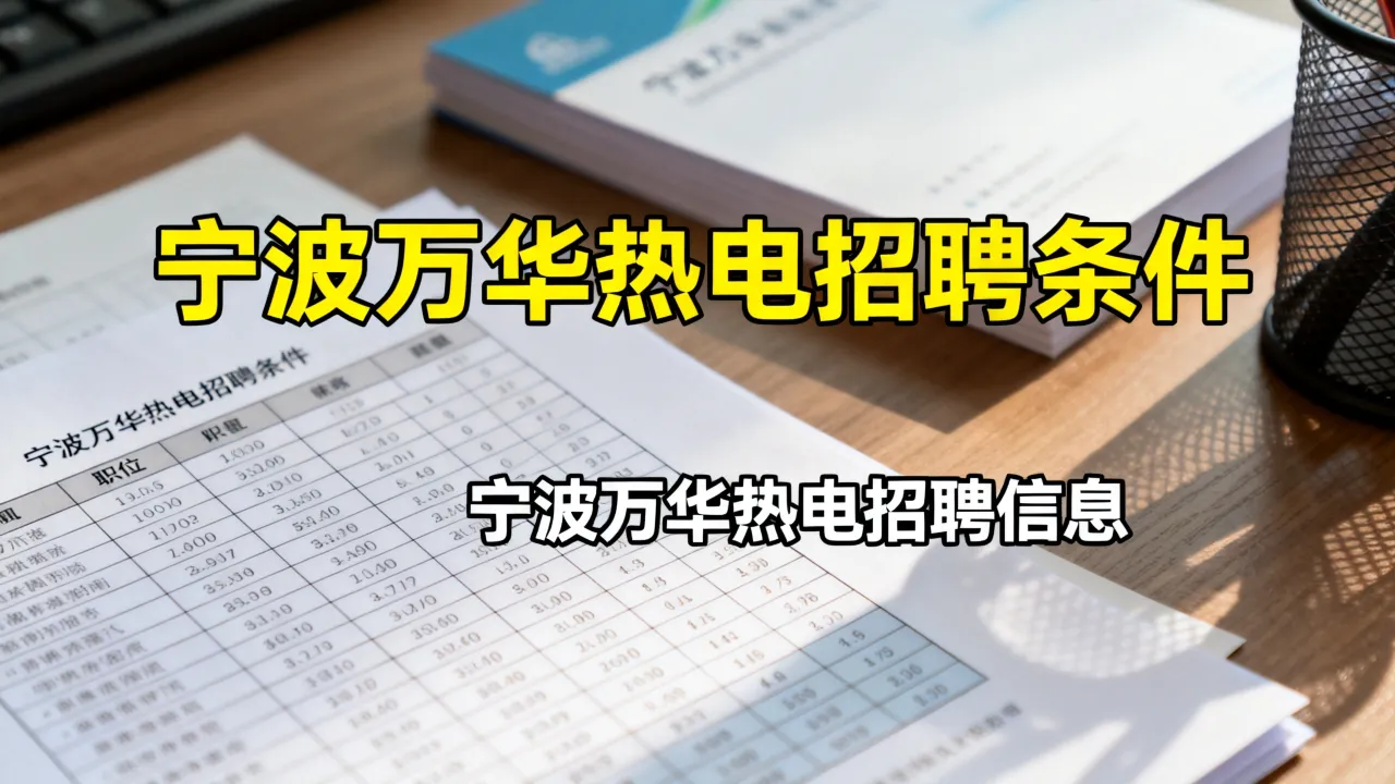 宁波万华热电招聘条件是什么？宁波万华热电招聘信息有哪些？-图3