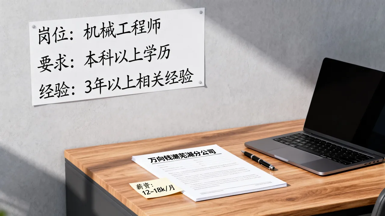 芜湖万向钱潮招聘怎么样,万向钱潮芜湖招聘要求有哪些?-图1 芜湖万向钱潮招聘怎么样,万向钱潮芜湖招聘要求有哪些?-图1