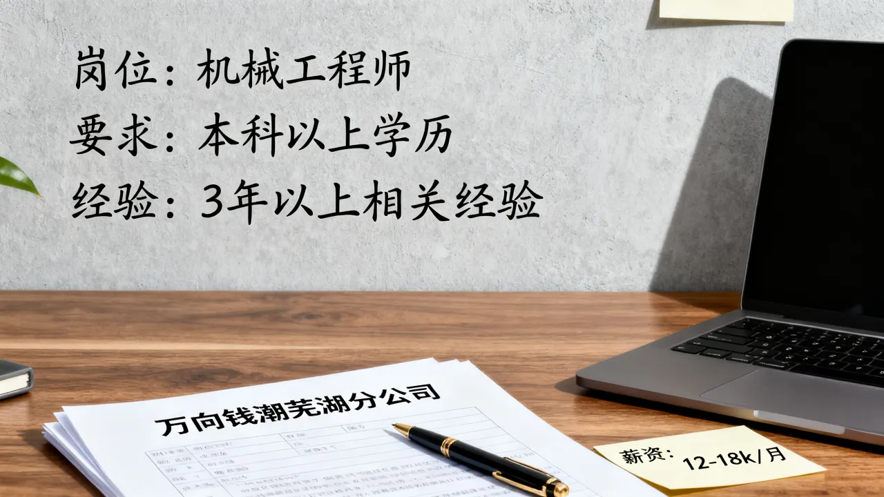 芜湖万向钱潮招聘怎么样,万向钱潮芜湖招聘要求有哪些?-图3 芜湖万向钱潮招聘怎么样,万向钱潮芜湖招聘要求有哪些?-图3