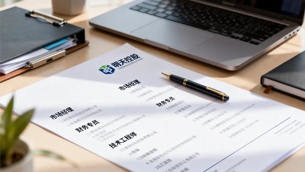 明天控股招聘靠谱吗,明天控股最新招聘岗位有哪些-图2 明天控股招聘靠谱吗,明天控股最新招聘岗位有哪些-图2
