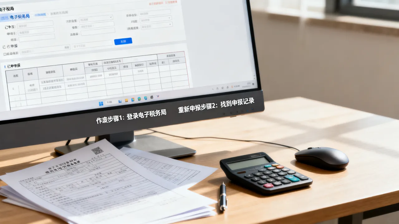 申报表如何作废,电子税务局已申报的申报表怎么作废重新申报?-图3 申报表如何作废,电子税务局已申报的申报表怎么作废重新申报?-图3