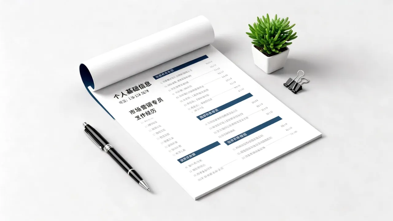 个人简历word封面怎么做,怎么设计word简历封面更专业-图1 个人简历word封面怎么做,怎么设计word简历封面更专业-图1