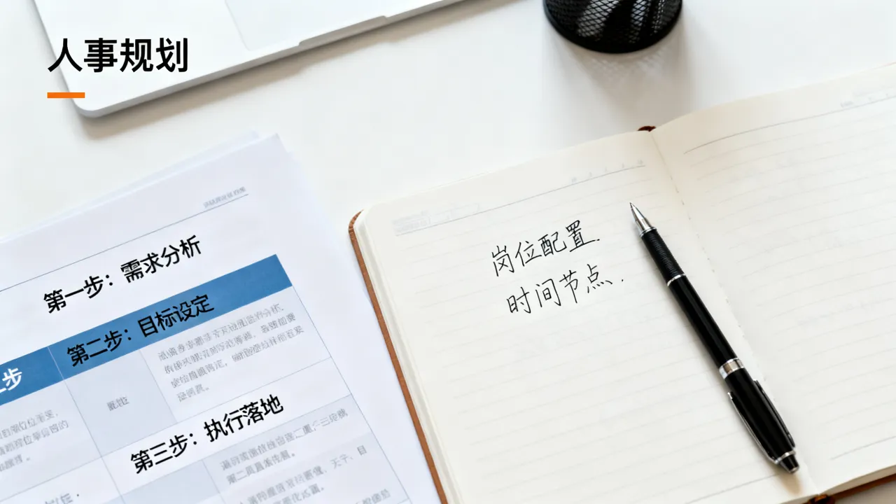 人事的规划怎样科学制定,具体实施方法和步骤有哪些-图1 人事的规划怎样科学制定,具体实施方法和步骤有哪些-图1