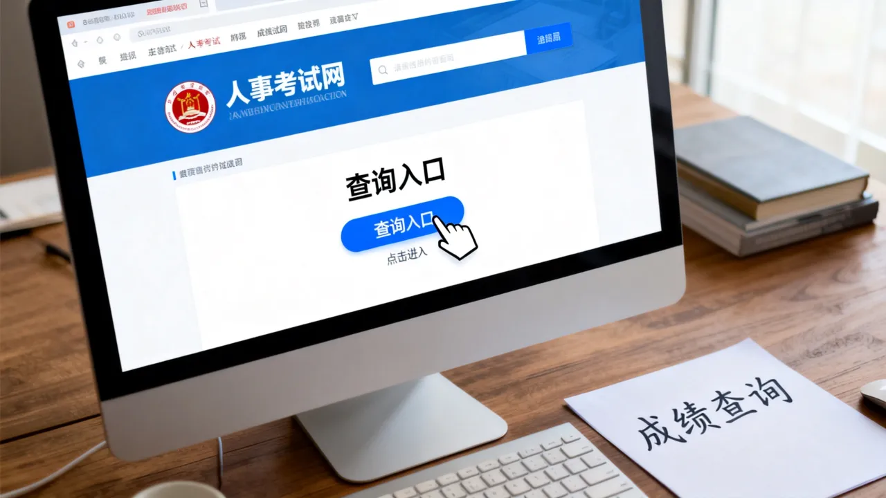 人事考试网怎么查询成绩，人事考试网查询入口在哪