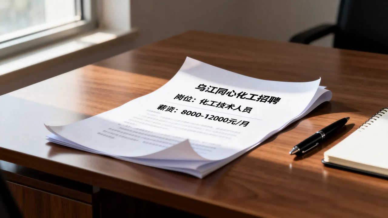 乌江同心化工招聘信息靠谱吗？，工资待遇怎么样-图2
