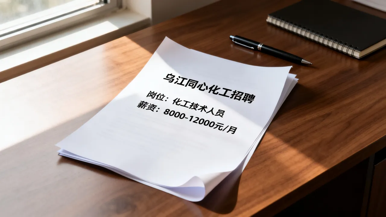 乌江同心化工招聘信息靠谱吗？，工资待遇怎么样-图3