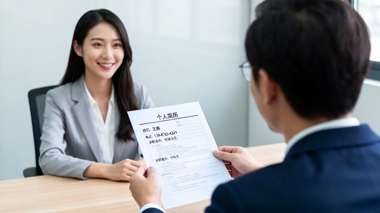 面试怎么递简历，递简历时怎么给面试官留下好印象？-图3
